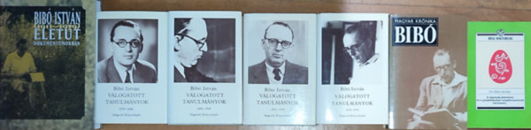 Dr. Husz�r Tibor Bib� Istv�n - 7db Dr. Bib� Istv�nnal kapcsolatos m� - Husz�r Tibor-Bib� Istv�n, Dr. Bib� Istv�n-�let�t dokumentumokban, V�logatott tanulm�nyok 1935-1944, 1945-1949, 1971-1979, 1935-1979 (I-IV. k�tet), A sz�mok jelent�se �s a gondolkod�s alapform�