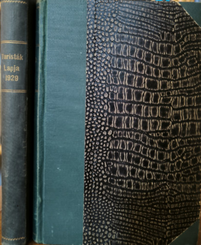 Dry Jzsef  (szerk.); Peitler Gyula dr. (szerk.) - Turistk lapja 1929/1-12. (teljes vfolyam, lapszmonknt)