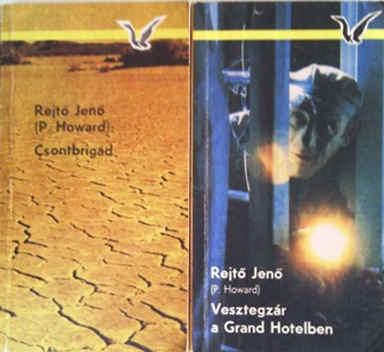 P. Howard  (Rejt� Jen�) - Csontbrig�d + Vesztegz�r a Grand Hotelben + Vissza a pokolba ( 3 db Rejt� k�nyv )