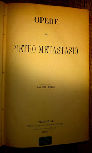 Pietro Metastasio - Opere di Pietro Metastasio