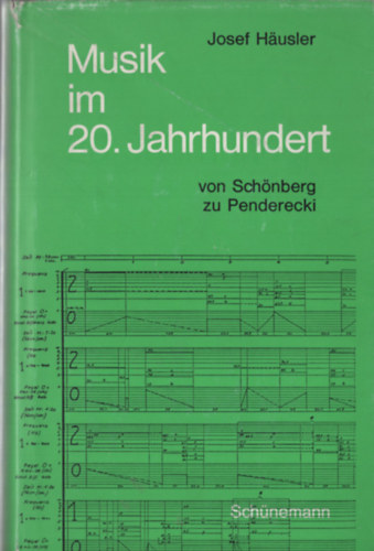 Josef Husler - Musik im 20. Jahrhundert