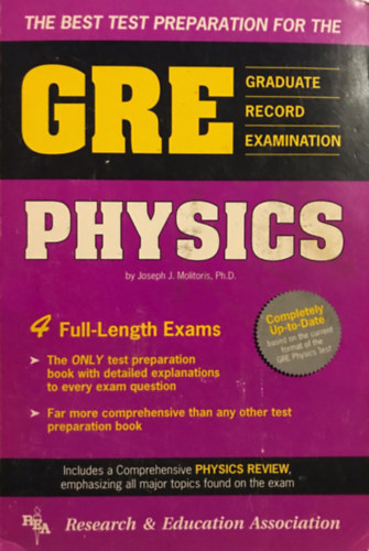 Joseph J. Molitoris - Graduate Record Examination Physics (GRE Program)
