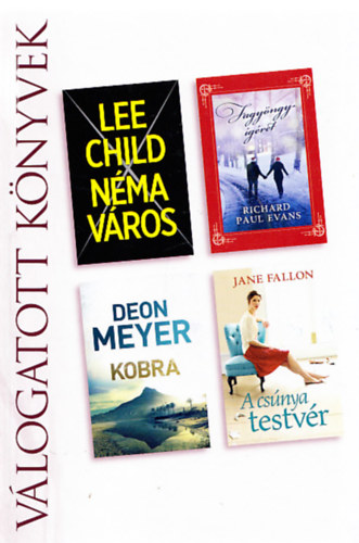 Richard Paul Evans, Deon Meyer, Jane Fallon Lee Child - Nma vros / Fagyngy-gret / Kobra / A csnya testvr