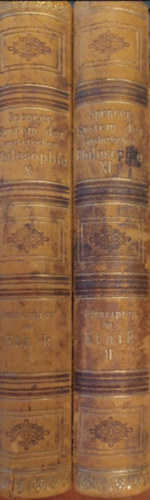 Herbert Spencer - Principen der Ethik I-II. (Az etika elvei I-II. nmet nyelven)