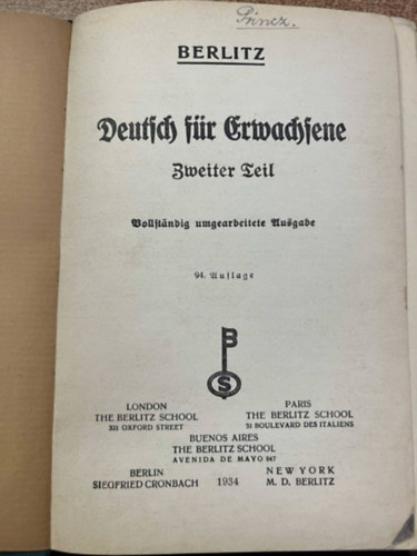 Deutsch fr Erwachsene 2.