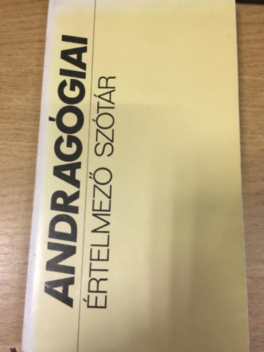 Andrag�giai �rtelmez� sz�t�r