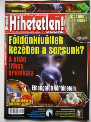 Hihetetlen! magazin - 2015 október