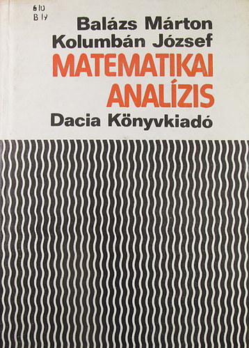 Kolumb�n J�zsef Bal�zs M�rton - Matematikai anal�zis