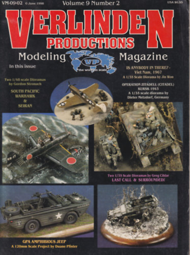 Verlinden productions Modeling Magazine 1998 jnius ( number 2 )