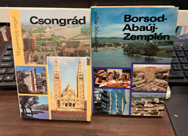 2 db Magyarorszg megyi KNYVMENT AJNLAT: Csongrd+Borsod Abaj-Zempln