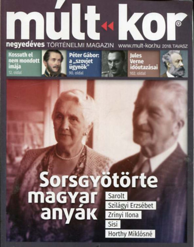 Múlt-kor (negyedéves történelmi magazin) 2018 Tavasz