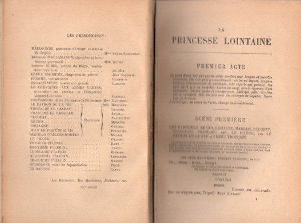 Edmond Rostand - La Princesse Lointaine