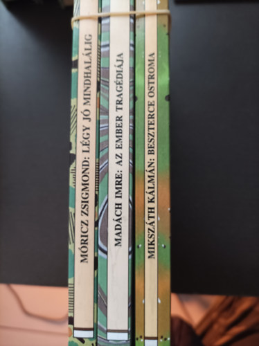3db Talentum Dikknyvtr ktet: Lgy j Mindhallig; Az ember tragdija; Beszterce ostroma
