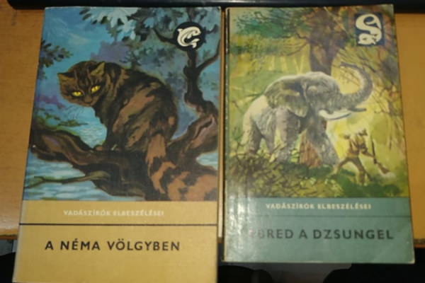 A nma vlgyben + bred a dzsungel (Vadszrk elbeszlsei - 2 ktet), Delfin knyvek