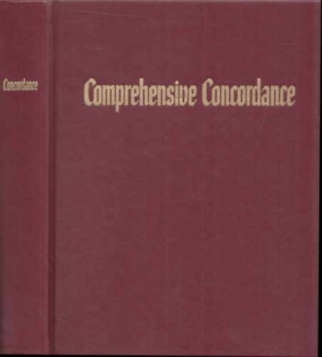 Comprehensive Concordance of the New World Translation of the Holy Scriptures