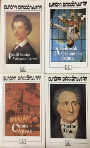 Eur�pa di�kk�nyvt�r csomag (4 k�tet)