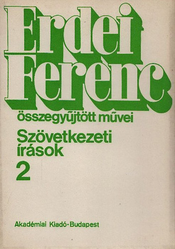 Erdei Ferenc - Szvetkezeti rsok 2. (Erdei Ferenc sszegyjttt mvei)