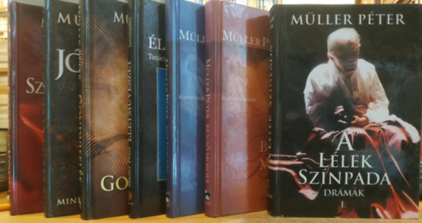 Mller Pter - 7 db Mller Pter: A llek sznpada: Drmk I.; Bens mosoly; Boldogsg; letmvszet (Tancsok a Jsknyv hasznlathoz); Gondvisels; Jsknyv; Szeretetknyv