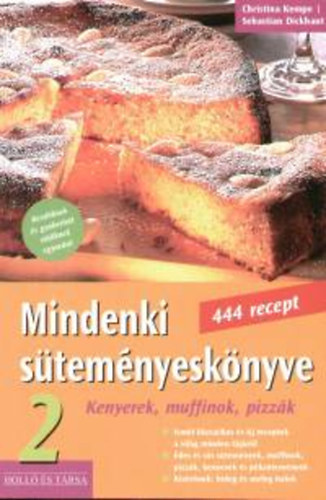 Christina Kempe Sebastian Dickhaut - Mindenki stemnyesknyve 2. - Kenyerek, muffinok, pizzk (444 recept)