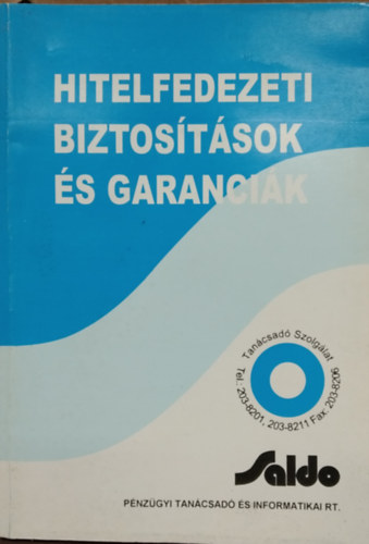 HITELFEDEZETI BIZTOSTSOK S GARANCIK