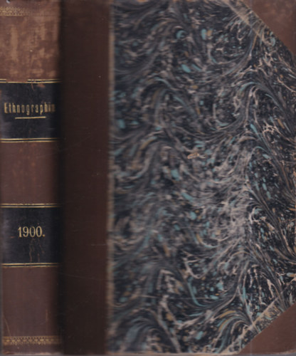 Munkcsi-Sebestyn - Ethnographia XI. vfolyam 1900. (A Magyar Nprajzi Trsasg s a Magyar Nemzeti Mzeum rtestje)