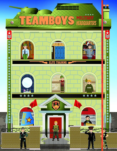 Teamboys - House - Army- Military Headquarters