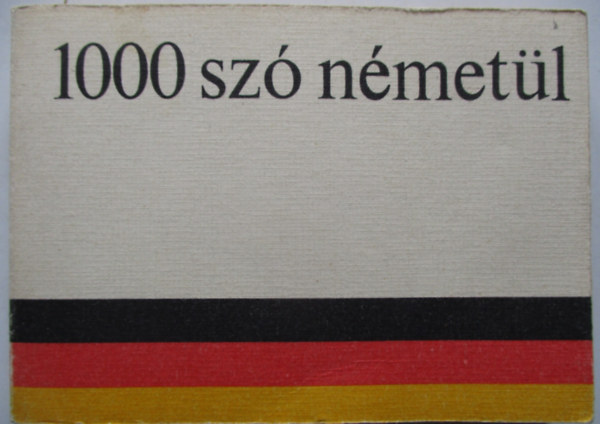 Szirmai-Verbnyi-Krammer - 1000 sz nmetl