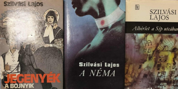 Szilv�si Lajos - 3 db Szilv�si Lajos k�tet