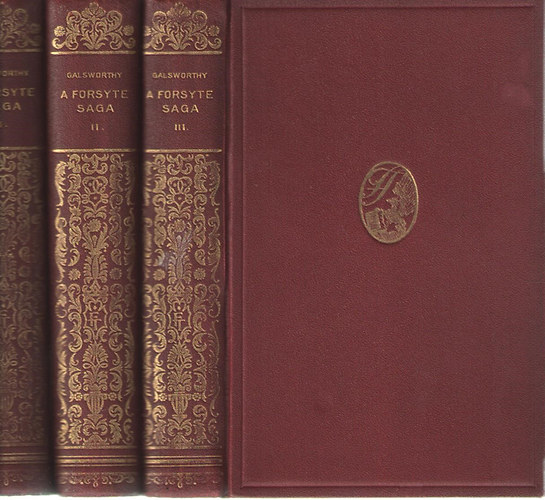 Galsworthy - A Forsyte Saga I-III.