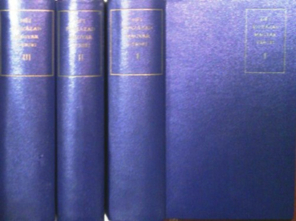 Sz�pirodalmi K�nyvkiad� - H�t �vsz�zad magyar versei I-III.