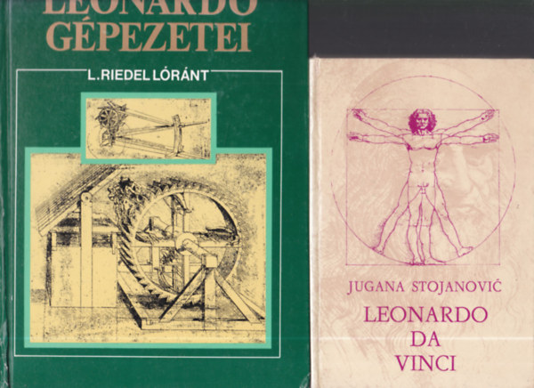 Jugana Stojanovic L. Riedel Lrnt - 2 db Leonardo da Vinci m: Leonardo gpezetei + Leonardo da Vinci