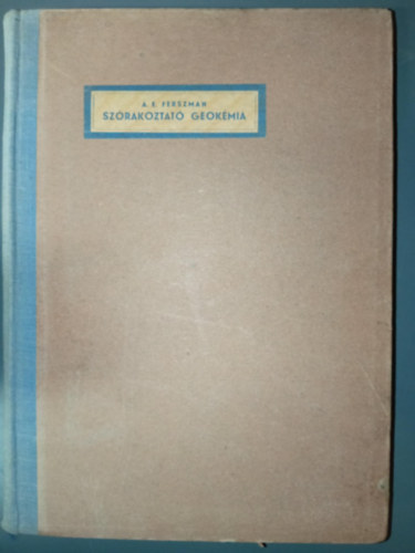 Ferszman - Szrakoztat geokmia