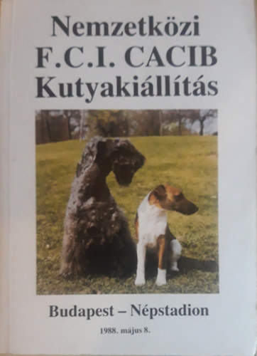 Nemzetkzi F.C.I. CACIB Kutyakillts 1988. mjus 8.