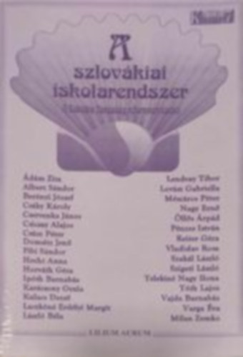A szlovkiai iskolarendszer - A Katedra Trsasg reformtervezetei