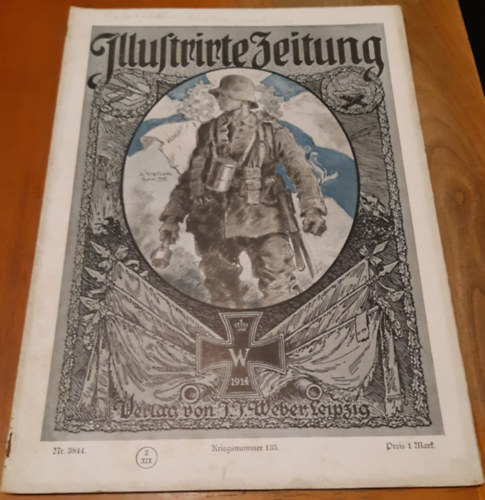 Illustrirte Zeitung : Leipzig, Berlin, Wien, Budapest, New York. Nr. 3844. 148. Band. 1. März 1917. Kriegsnummer 135