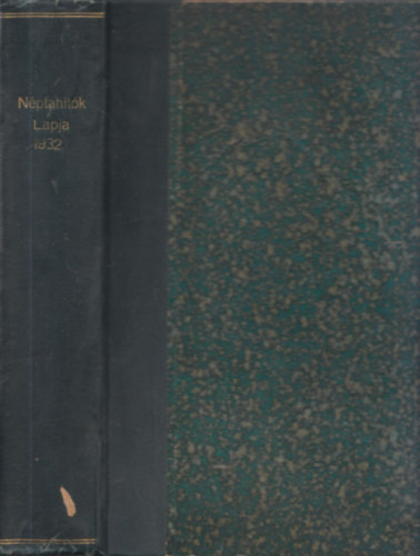 Nptantk Lapja 1932/1-24. teljes vfolyam