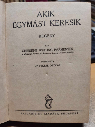 Christine Whiting Parmenter - Rosemary tmegy a hdon (Flpengs regnyek)