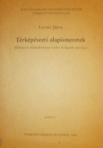 Lerner J�nos - T�rk�p�szeti alapismeretek