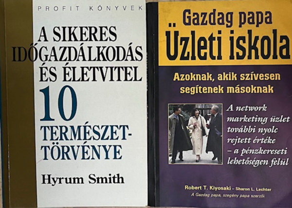 Robert T. Kiyosaki - Hyrum Smith Sharon L. Lechter - zleti let knyvcsomag (2 ktet)