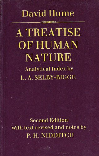 L. A. Selby-Bigge - A treatise of human nature