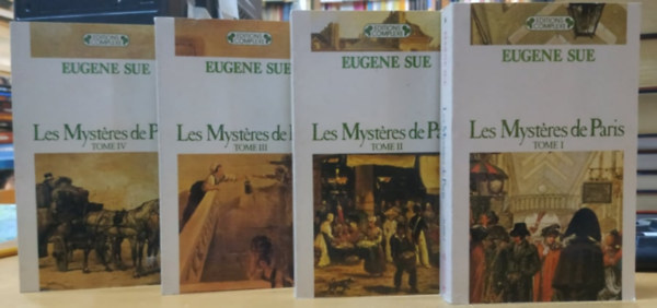 Eugene Sue - Les Myst�res de Paris Tome I-IV (Editions Complexe)