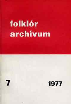 Hoppl Mihly - Folklr archvum 7.