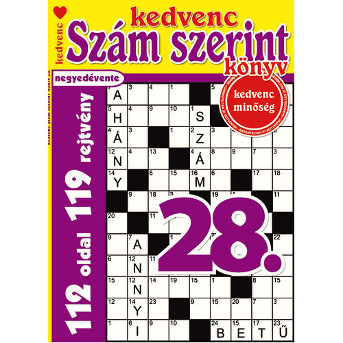 Kedvenc Szám Szerint Könyv 28.