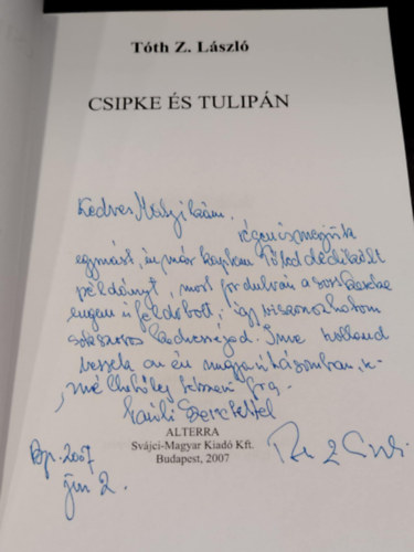 Tóth Z. László - Csipke és tulipán