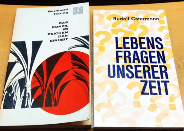 Bernhard H�ring Rudolf Ostermann - Das Konzil im Zeichen der Einheit + Lebensfragen Unserer Zeit (2 k�tet)