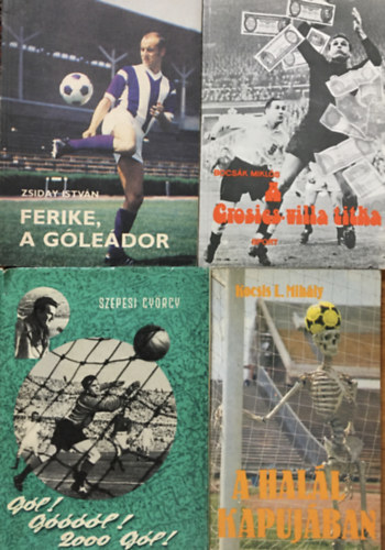 Bocs�k Mikl�s, Kocsis L. Mih�ly, Szepesi Gy�rgy Zsiday Istv�n - Labdar�g�s t�m�j� k�nyvcsomag ( 4 k�tet)
