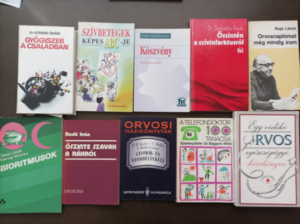 10 db knyv betegsgekrl