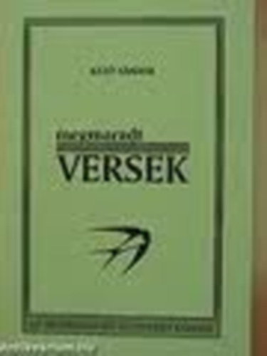 Kató Sándor - Megmaradt versek