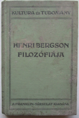 Ren Gillouin - Henri Bergson filozfija