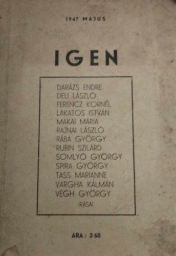 Igen - 1947 május